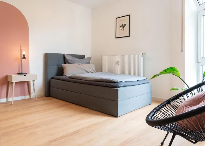 Three / Wifi / Netflix / 3 Getrennte Betten Apartament Chemnitz